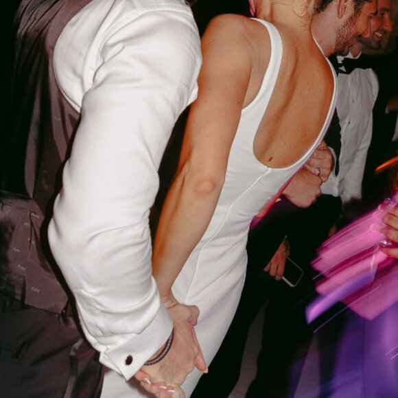 BHLDN Molly Stretch Crepe Square-Neck Mini Dress - Picture 3 of 3